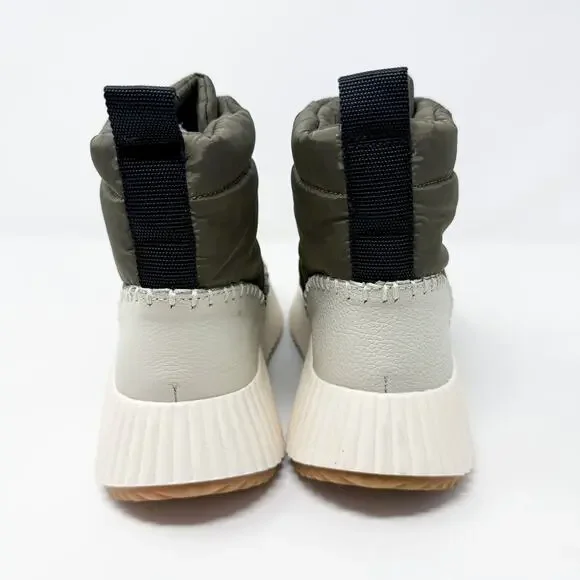 NWOB Dolce Vita Olive Green and Cream Chunky Sneaker Boots Women's US Size 7 - Picture 5 of 8